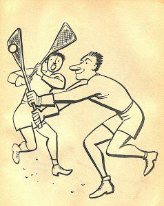 joueurs de crosse