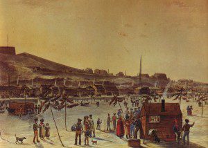pont de glace quebec 1830 cockburn