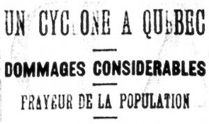 cyclone a quebec