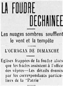 foudre dechainee