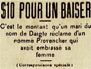 Baiser de Provencher