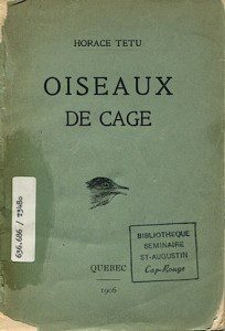 tetu oiseaux de cage