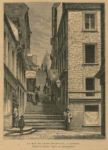 Quebec Escalier casse cou
