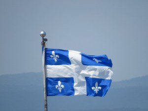 drapeau du quebec