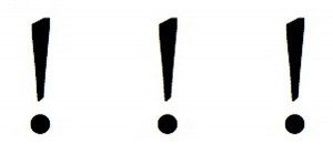 trois points dexclamation
