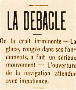 la debacle