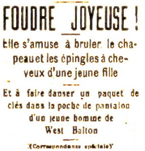 Foudre joyeuse
