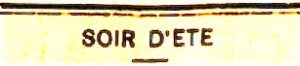 soir dete