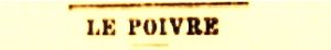 poivre